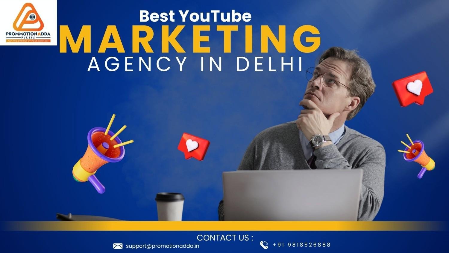 Best YouTube Marketing Agency in Delhi